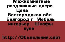 Межкомнатные раздвижные двери › Цена ­ 20 000 - Белгородская обл., Белгород г. Мебель, интерьер » Шкафы, купе   